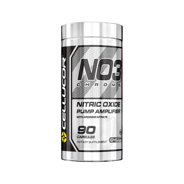 کپسول پمپ NO3 کروم سلوکور ۹۰ عددی - Cellucor NO3 Chrome Nitric Oxide Pump Amplifier 90 Caps