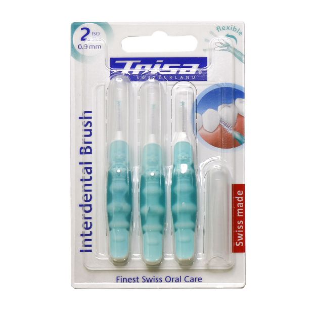 براش بین دندانی پروفشنال 0.9 میلیمتری ایزو دو تریزا - Trisa Interdental Brush 0.9 mm Iso 2