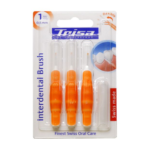 براش بین دندانی پروفشنال 0.8 میلیمتری ایزو یک تریزا - Trisa Interdental Brush 0.8 mm Iso 1