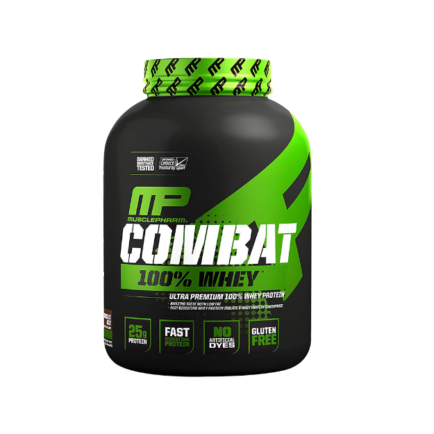 پروتئین 100 درصد وی کامبت ماسل فارم 2269 گرم - Muscle Pharm Combat 100% Whey Protein 2269 g