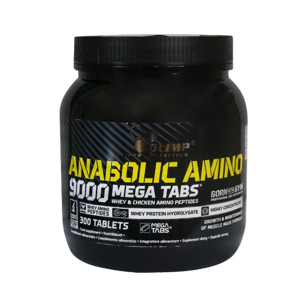 قرص آنابولیک آمینو 9000 الیمپ 300 عدد - Olimp Anabolic Amino 9000 Mega 300 Tab