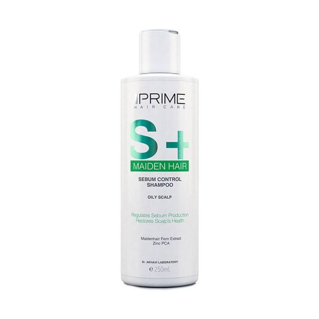 شامپو متعادل کننده چربی سر مدل S+ پریم 250 میلی لیتر - Prime Oil Control S+ Shampoo For Greesy Scalp 250ml