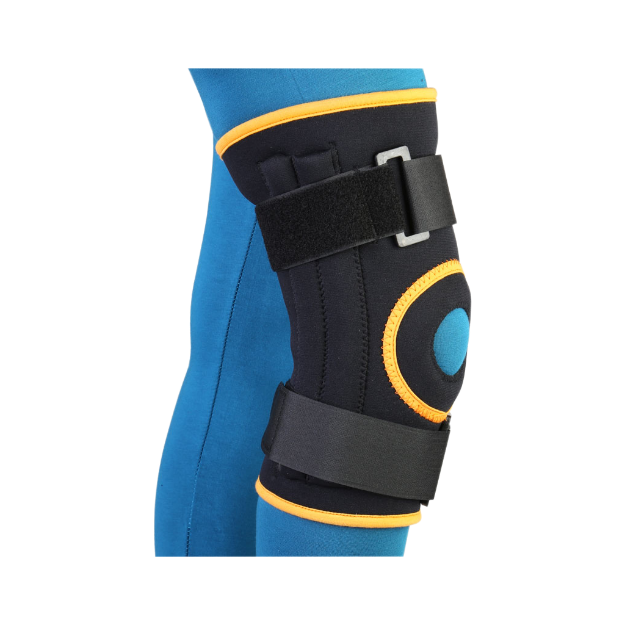 زانو بند نئوپرن چهار فنره طب و صنعت کد ۴۱۱۰۰ - Teb & Sanat Neoprene Knee Stabilizer Code 41100