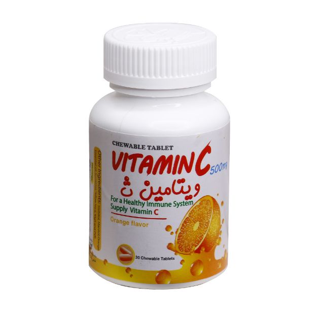 قرص جویدنی ویتامین C 500 میلی گرم تارا 30 عدد - Tara Vitamin C 500 mg 30 Chewable Tablets