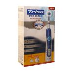 مسواک برقی پروکلین پروفشنال تریزا همراه با سه سری یدک رایگان - Trisa Pro Clean Professional Electric Toothbrush