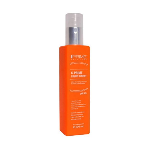 پن مایع حاوی ویتامین C پریم 200 میلی لیتر - Prime C-Prime Liquid Syndet With Vitamin C 200ml