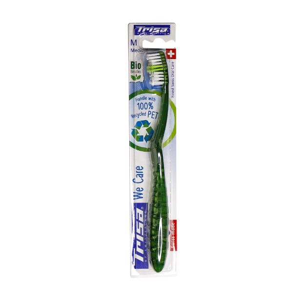 مسواک وی کر با برس متوسط تریزا - Trisa We Care Medium Toothbrush