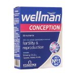 قرص ول من کانسپشن ویتابیوتیکس ۳۰ عدد - Vitabiotics Wellman Conception 30 Tabs