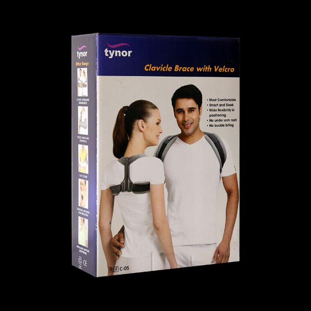 قوزبند تینور کد C-05 - Tynor Clavicle Brace With Velcro Code C-05