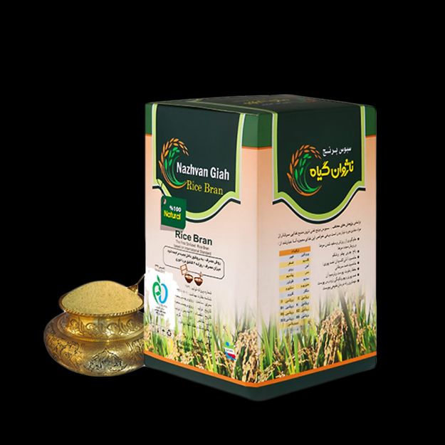 سبوس برنج ناژوان گیاه ۹۵۰ گرم - Nazhvan Giah Rice Bran 950 g