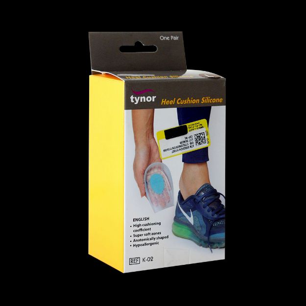 پد خار پاشنه سیلیکونی تینور کد K-02 - Tynor Heel Cushion Silicone Code K-02