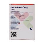 قرص فولیک اسید گلد 1 میلی گرم مولتی نرمال 60 عدد - Multi Normal Folic Acid Gold 1 mg 60 Tabs