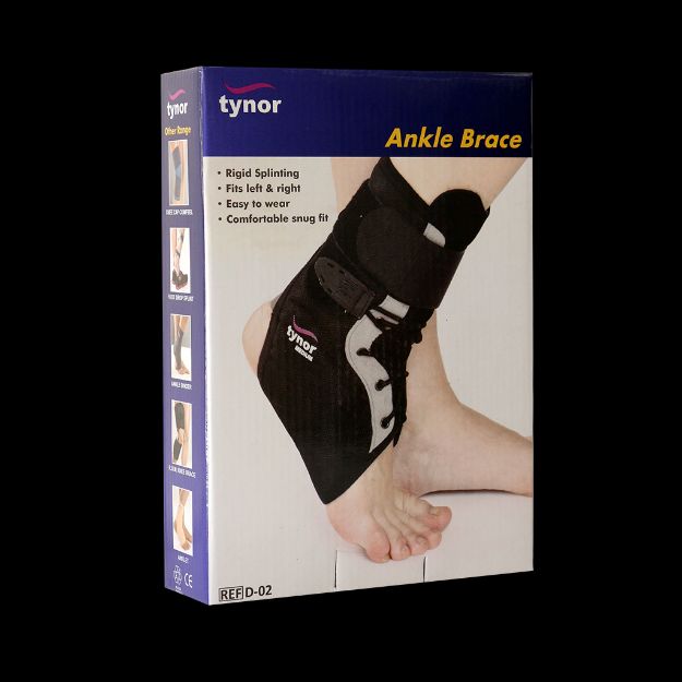 قوزک بند آتل دار تینور D-02 - Tynor Ankle Brace Code D-02