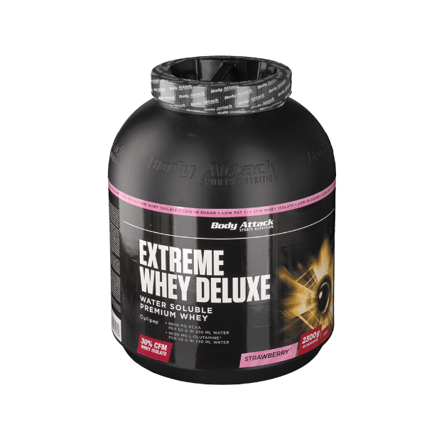 پودر پروتئین اکستریم وی دلوکس بادی اتک ۲۳۰۰ گرم - Body Attack Extreme Whey Deluxe 2300 g