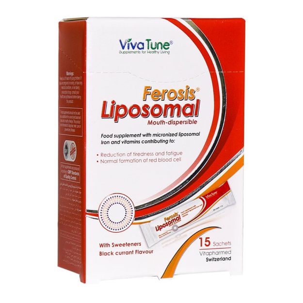 ساشه لیپوزومال فروسیس ویواتیون 15 عدد - Viva Tune Ferosis Liposomal 15 Sachets