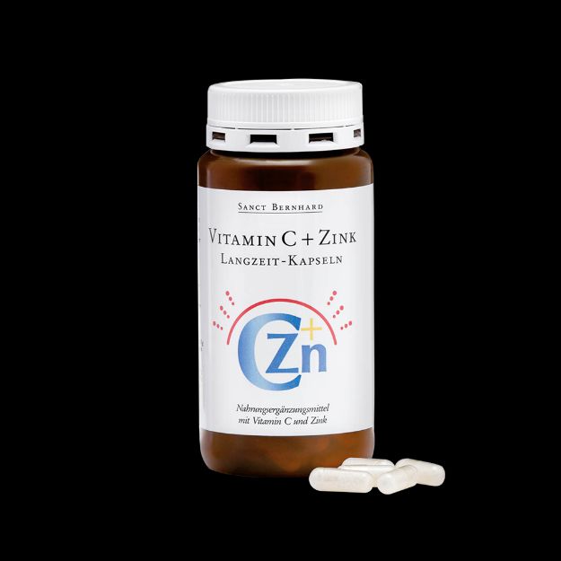 کپسول ویتامین C و زینک سانکت برنهارد - Sanct Bernhard Vitamin C+ Zinc