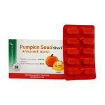 قرص پامپکین سید + ویتامین ای شاری 30 عدد - Shari Pumpkin + Vitamin E 30 Tabs