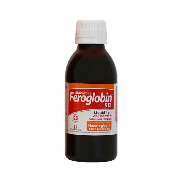 شربت فروگلوبین B12 ویتابیوتیکس ۲۰۰ میلی لیتر - Vitabiotics Feroglobin B12 200 ml