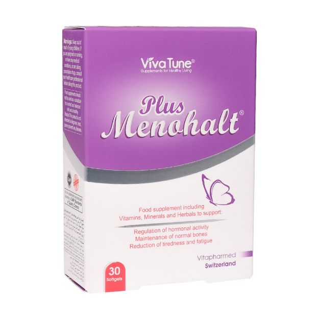 کپسول نرم ژلاتینی منوهالت پلاس ویواتیون ۳۰ عددی - Viva Tune Plus Menohalt 30 Softgels