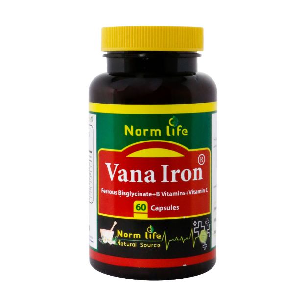 کپسول وانا آیرون نورم لایف 60 عدد - Norm life Vana Iron 60 Caps