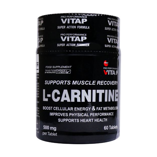 قرص ال کارنیتین 500 میلی گرم ویتاپی 60 عدد - Vitap L Carnitine 500mg 60 Tablets