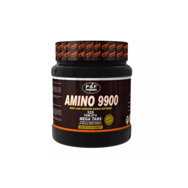 قرص آمینو 9900 پی اند اف فارما 325 عدد - PF Pharma Amino 9900 325 Tablets