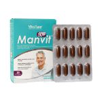 کپسول ژلاتینی من ویت ۵۰ سال به بالا ویواتیون ۳۰ عددی - Viva Tune Manvit 50+ 30 Softgels