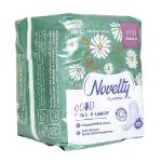 نوار بهداشتی کتانی خیلی بزرگ ناولتی ضخیم 8 عدد - Novelty Maxi Linen Women Pad X Large 8 Pads