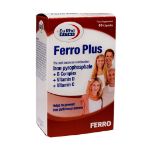 کپسول فرو پلاس یوروویتال 60 عدد - Eurho Vital Ferro Plus 60 Capsules