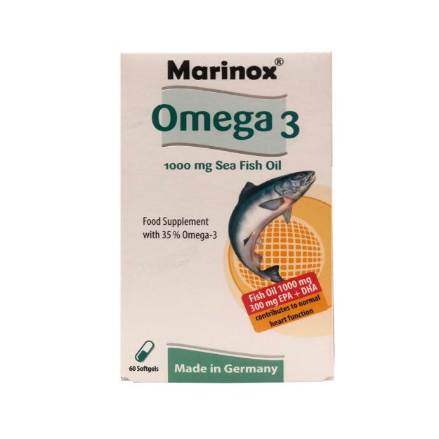 کپسول امگا 3 مارینوکس 60 عدد - Marinox Omega 3 60 Softgels