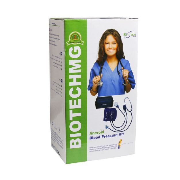 فشار سنج عقربه ای بایوتک مدل KTJ-20 - Biotech Aneroid Blood Pressure Kit KTJ-20