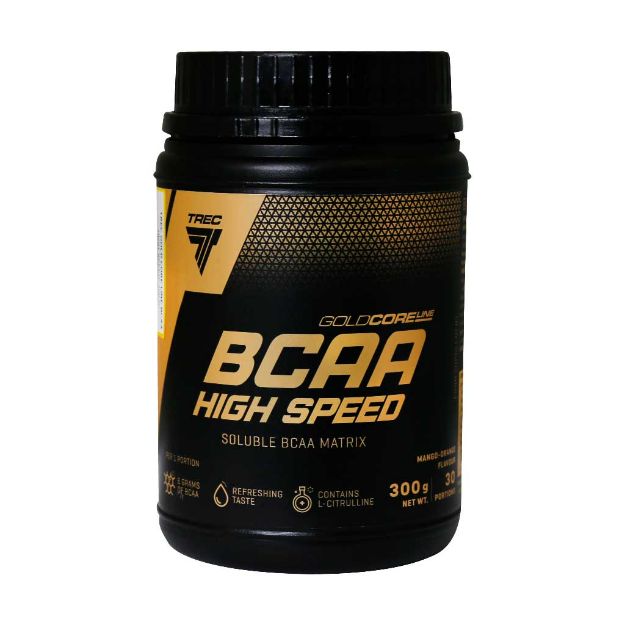 پودر بی سی ای ای های اسپید گلد کر لاین ترک نوتریشن 300 گرم - Trec Nutrition Gold Core BCAA High Speed 300 g