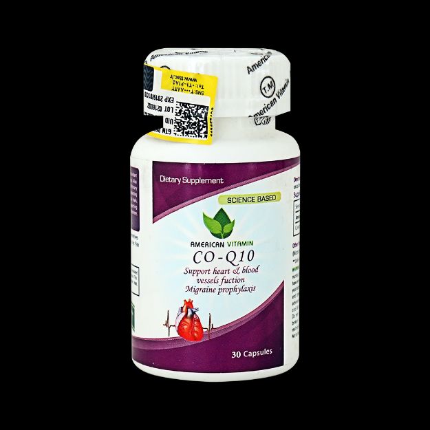 کپسول کوکیوتن امریکن ویتامین ۳۰ عددی - American Vitamin CO-Q10 30 Caps