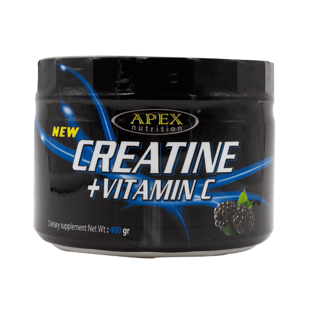 پودر عضله سازی کراتین + ویتامین C اپکس ۴۰۰ گرم - Apex Creatine + Vitamin C 400 g