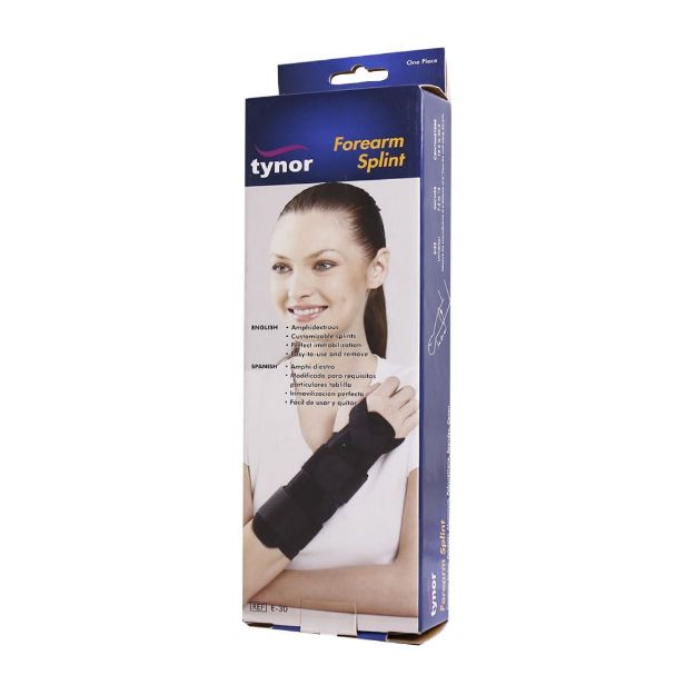 مچ بند و ساعد بند آتل دار بلند تینور مدل E-30 - Tynor E-30 Forearm Splint