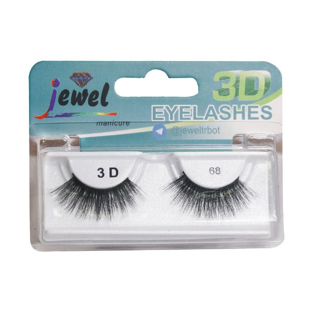 مژه مصنوعی 3D جیول مدل 68 - Jewel 3D Eyelashes 68