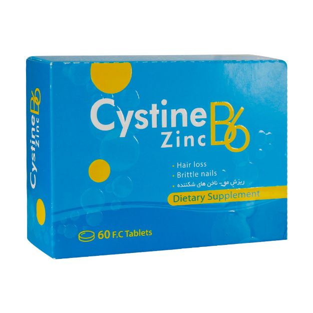 قرص روکشدار سیستین B6 زینک دانا 60 عدد - Daana Cystine B6 Zinc 60 FC Tablets