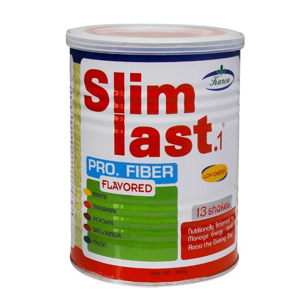 پودر اسلیم لست 1 کارن 300 گرم - Karen Slim-Last-1 pro. Fiber 300 g