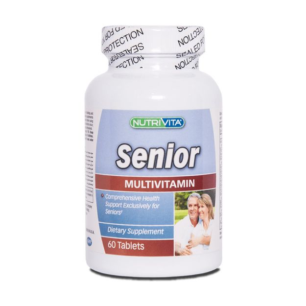 قرص مولتی ویتامین سنیور نوتری ویتا ۶۰ عدد - Nutrivita Senior 60 Tabs