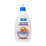 لوسیون مرطوب کننده بدن نارگیل و بادام کامان مناسب پوست خشک و حساس 510 میلی لیتر - Comeon Body Lotion With Coconut Oil For Dry And Sensitive 510 ml