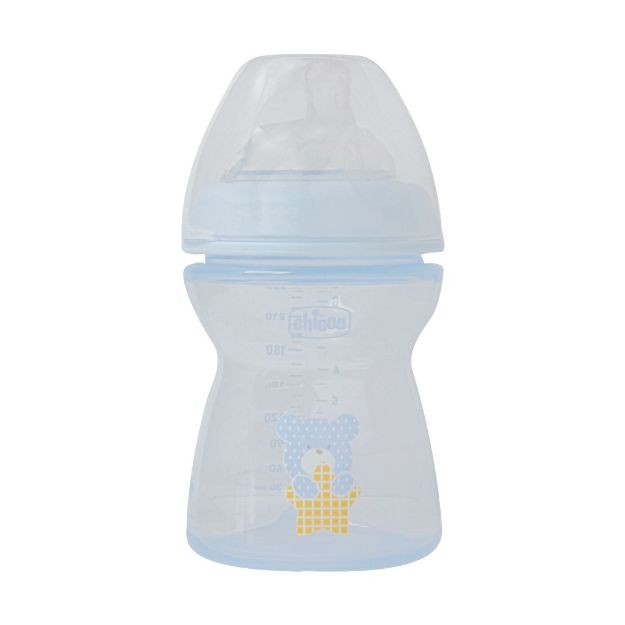 شیشه شیر نچرال فیلینگ ۲+ چیکو مناسب نوزادان بالای ۲ ماه - CHICCO Natural feeling 2+ Milk Bottle