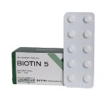 قرص بیوتین 5 میلی گرم جالینوس 100 عدد - Jalinus Biotin 5 Mg 100 Scored Tablets