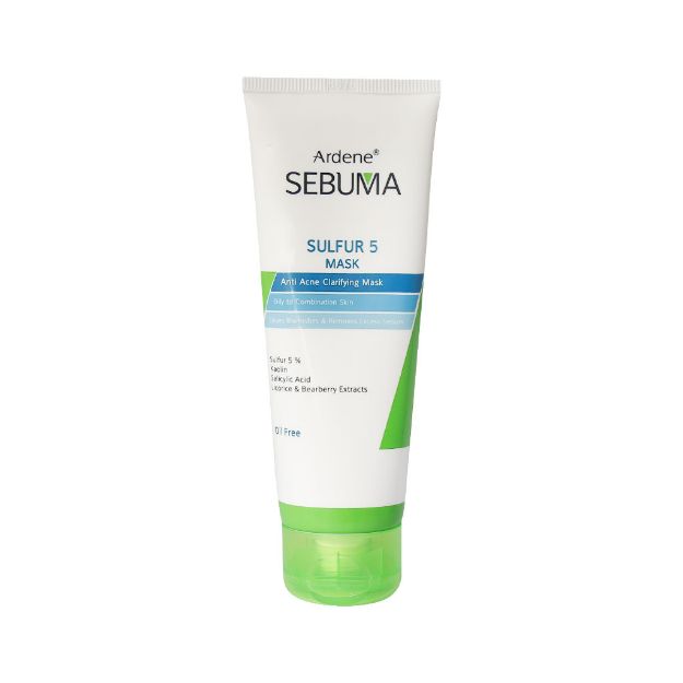 ماسک ضد جوش و پاکسازی کننده پوست چرب سبوما آردن 75 میلی لیتر - Ardene Sebuma Sulfur 5 Mask 75 ml