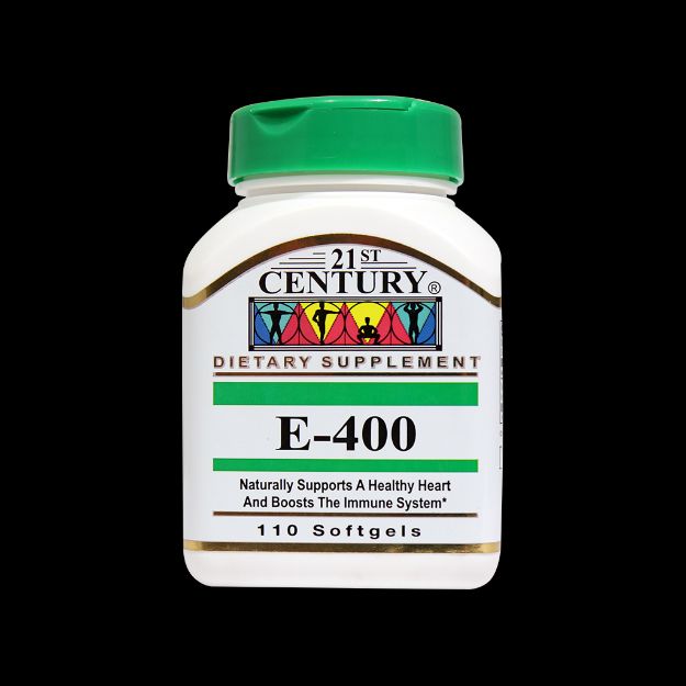 کپسول ژلاتینی ویتامین E 400 واحد 21 سنتری - 21st Century Vitamin E-400 IU