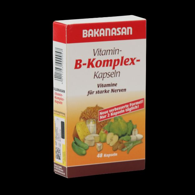 کپسول ب کمپلکس باکاناسان ۴۸ عدد - Bakanasan Vitamin B Complex 48 Capsules