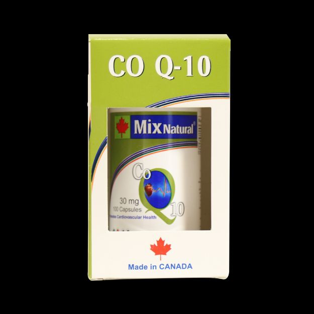 کپسول کوکیوتن میکس نچرال ۱۰۰ عددی - Mix Natural Co Q-10 100 Caps