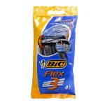 خود تراش بیک مدل فلکس 3 بسته 4 عدد - Bic Flex 3 Blade Pack of 4