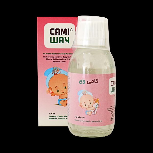 محلول گیاهی کامی وی کسری سرشت پارس ۱۲۰ میلی لیتر - Kasra Seresht Pars Cami Way Syrup 120 ml