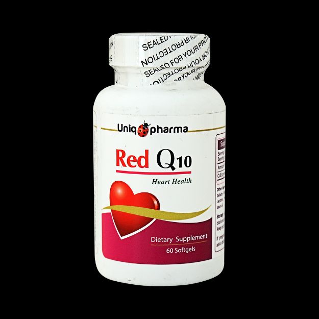 کپسول ژلاتینی رد کیوتن یونیک فارما ۶۰ عدد - Uniq Pharma Red Q10 60 Softgels