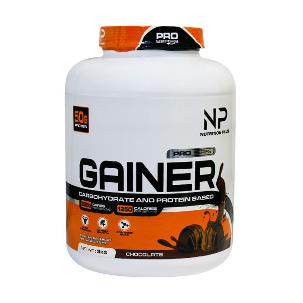 پودر گینر پرو نوتریشن پلاس 3 کیلو گرم - Nutrition Plus Pro Gainer Powder 3 kg